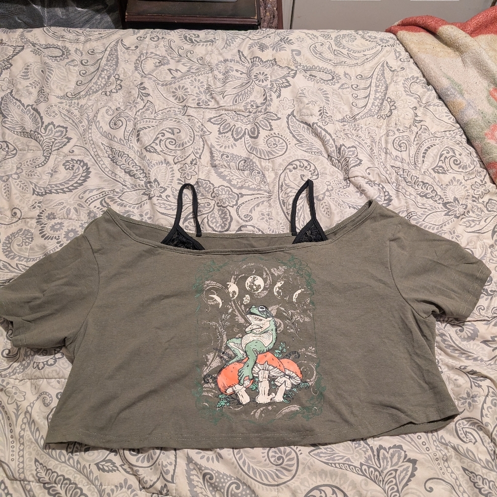 2 In 1 Graphic Tee